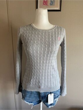 Cute gray Y2K us polo assassin sweater shirt